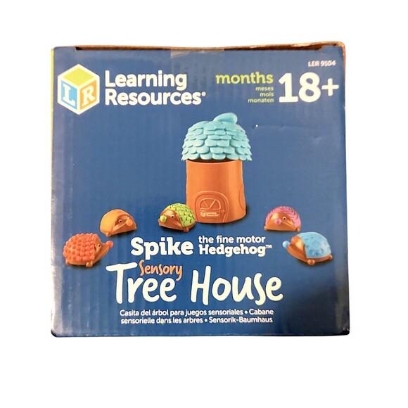 Learning Resources Spike the Fine Motor Hedgehog Sensory Tree House Education - Picture 5 of 6